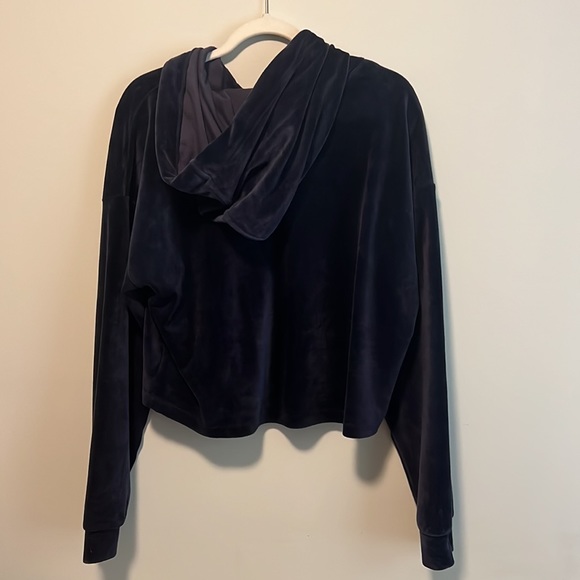 Velour hoodie - Picture 2 of 3